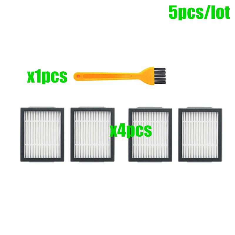 Hepa-фильтр+Боковая щетка+Щеточный валик+пылесборники Замена для iRobot Roomba i7 E5 E6 I Серии Робот-пылесос Запасные части