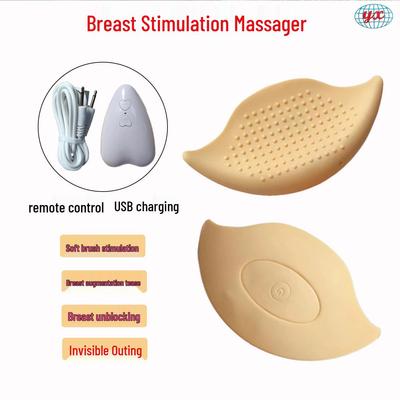 Массажер для груди и сосков с 10 режимами, управляемый пультом, для усиленной стимуляции и удовольствия
