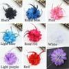 Dance Performance Wedding Hair Accessories Wrist Flower Feathers Hair Clip Bridal Hairpin Headdress