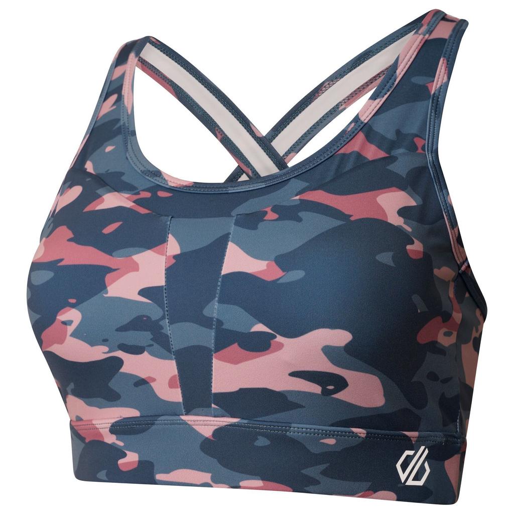 Womens/Ladies The Laura Whitmore Edit - Mantra Camo Recycled Sports Bra