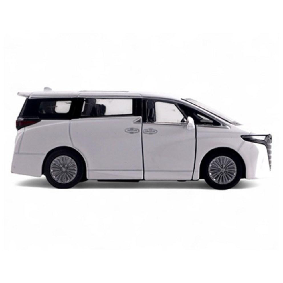 Welly 2024 Toyota Alphard Модель автомобиля (115 x 40 мм)