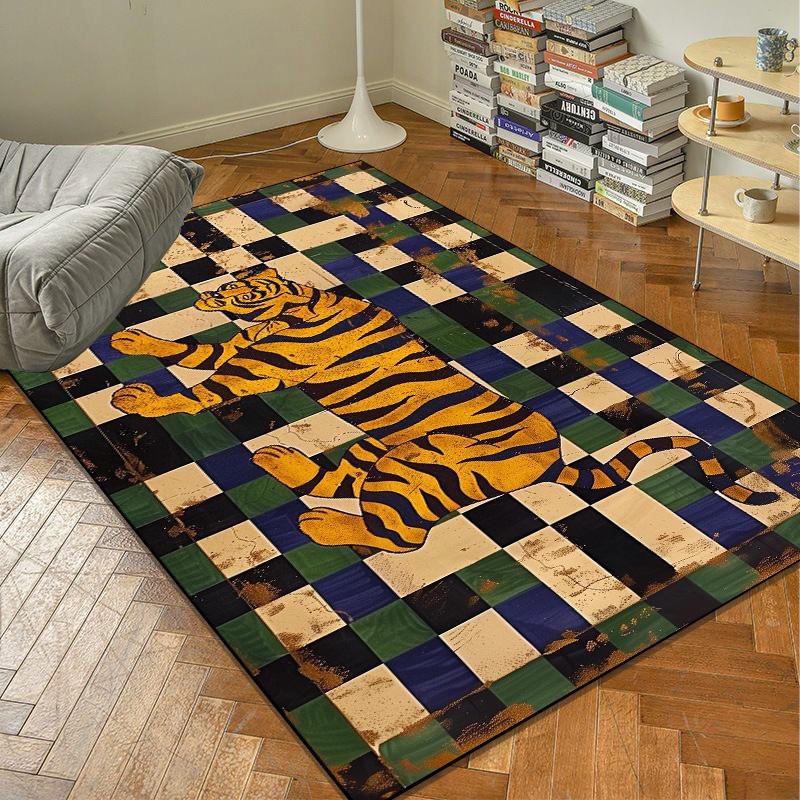 Домашнее украшение абстрактный ковер современный TG тренд большой ковер кабинет мягкий напольный коврик противоскользящий гостиная спальня декоративный ковер