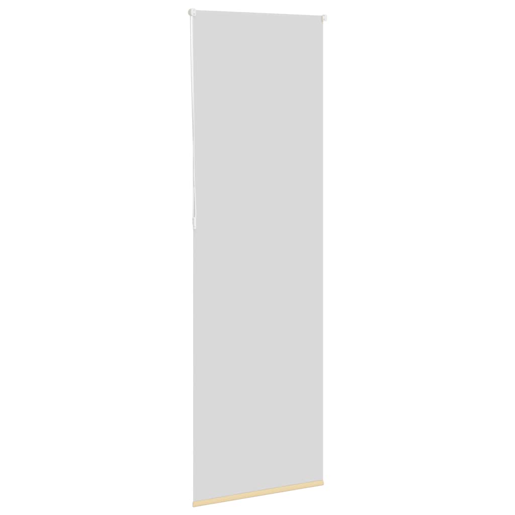 Roleta Zaciemniająca Beżowa 75X230 Cm Szerokość Tkaniny 70,7 Cm
