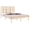 Solid Wood Bed 135 x 190 cm