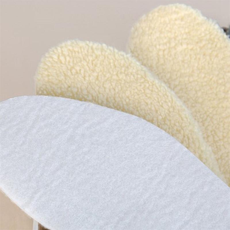 Масштабируемые Стельки для сохранения тепла Подкладка для обуви Удобная зимняя мягкая