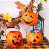 Ведро для тыквы на Хэллоуин, ведро для конфет, корзина для тыкв, сумка-тоут для закусок и конфет, реквизит для вечеринки на Хэллоуин, принадлежности для украшения Хэллоуина