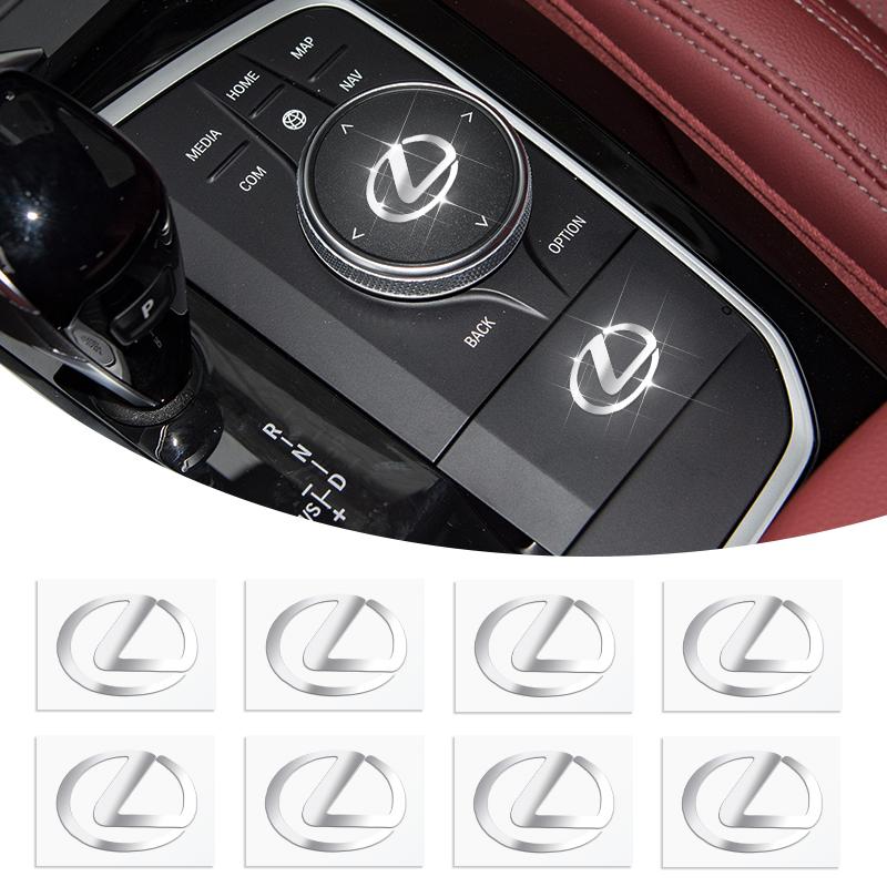 2/5/10pc Auto Styling Dashboard Decoration Stickers Car Interior Accessories For Lexus EX300H RX450H IS300H ES300H NX RX GS Al20XQ3