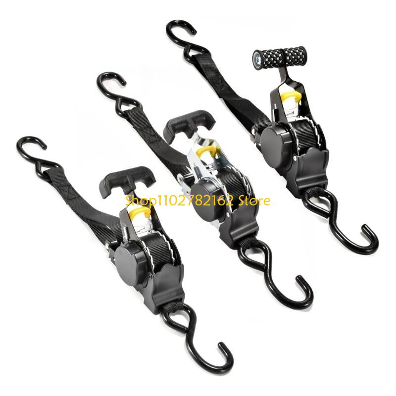 547B Easy to Use Automatic Lashing Strap Tie Down Strap set for Motorbike Transport