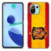 Чехол с гербом Испании и флагом для Xiaomi Mi 11 Lite NE 11i 10T 11T Pro A2 A3 Lite POCO F3 M3 M4 C31 X3 Pro NFC GT, черный чехол