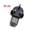 UK Plug 3pin 100V-240V AC To USB Port DC Power Supply 5V 1A 2A 3A Adapter Charger Charging