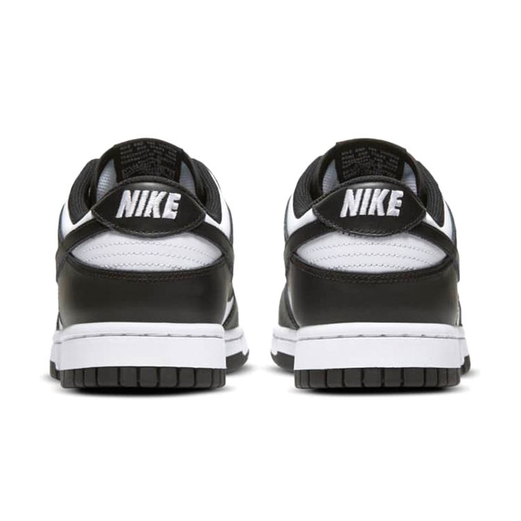 Nike Dunk Low Черно-белые женские кроссовки DD1503-101