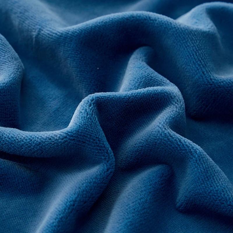 Мягкая бархатная простыня с резинками, нескользящие регулируемые наматрасники для односпальной двуспальной кровати размера «king-size» 160x200 см (нет наволочек)