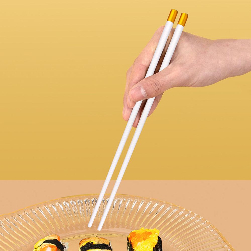 5/8/10 пар многоразовых палочек для еды, корейские палочки для еды, палочки для мытья в посудомоечной машине, моющиеся палочки для еды пищевого класса, нескользящие, простые в использовании