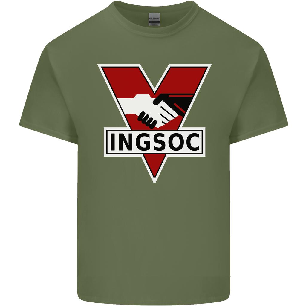 Ingsoc George Orwell English Socialism 1994 Unisexs Light Cotton Tshirt