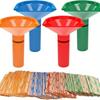 Coin Storage & Sorter Tubes 4 Color – Coded Coin Counters Tubes and Assorted Coin Wrappers