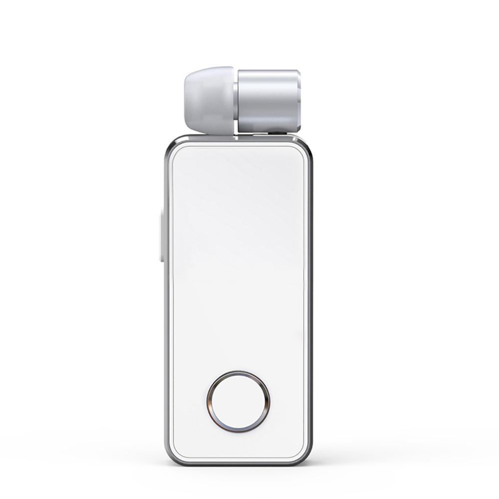 Fineblue F2 Pro Wireless Bluetooth 5.0 Earphone Vibrating Alert Wear Clip Headphone Hands-Free Black