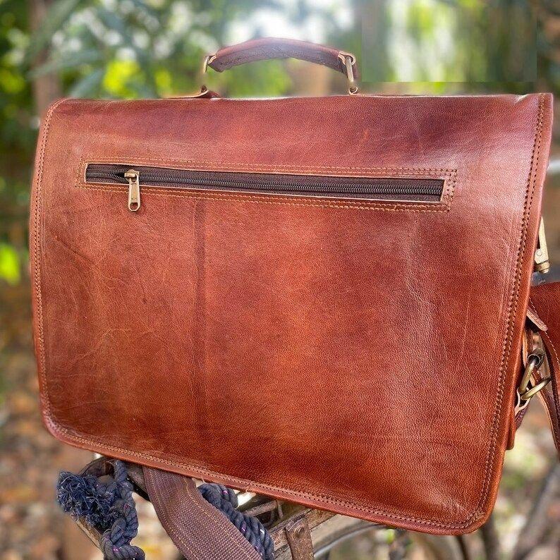 Сумка-мессенджер из кожи ручной работы через плечо для ноутбука, офисная сумка-портфель, деревенская винтажная сумка-мессенджер для мужчин и женщин