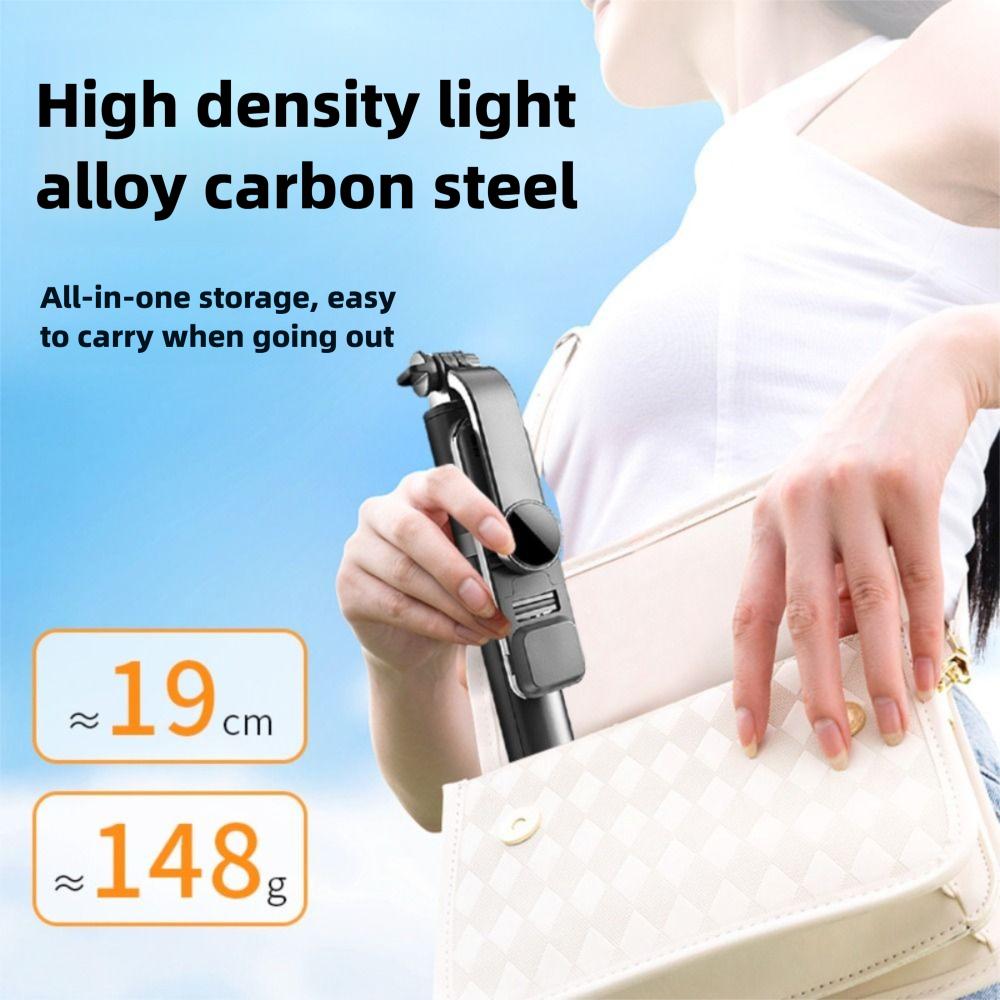 360 Degree Rotation Wireless Bluetooth Tripod Detachable Mobile Phone Camera Stand  Group Photo