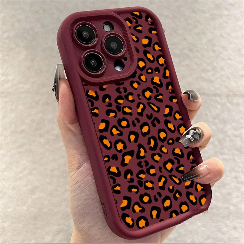 Retro Trendy Leopard Phone Case For Tecno Camon 40 Pro CM6 CM7 Camon 30 20 Pro Case Shockproof Silicone Protect Soft Cover