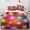 Постельное белье Spiral Swirl Психоделический Богемный Стильный Триповый Узор Пододеяльник King Queen Мандала Геометрический Пододеяльник