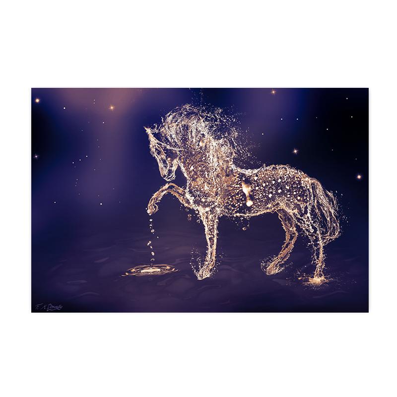 Современные животные лошади искусство холст картины постеры и принты абстрактные настенные картины для гостиной украшения дома Cuadros