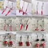 Sharp Knife Korean Style Dangle Earrings Women Halloween Earrings Party Jewelry Men Stud Earrings