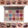 BEAUTY GLAZED - Палетка теней для век из 15 прессованных глиттерных оттенков