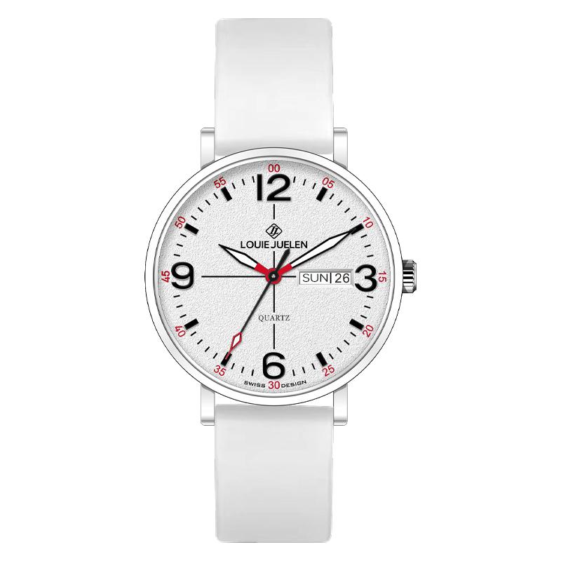 UTHAI Новые мужские часы Модные Трендовые Высокие по внешнему виду Водонепроницаемые Ночная подсветка Календарь Молодежные Кварцевые часы Часы Подарок