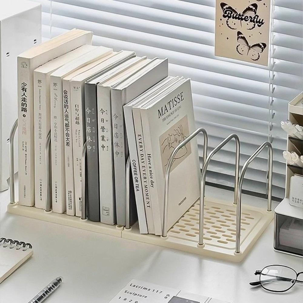 Разделенная настольная книжная полка Съемная подставка для книг Новый стеллаж для хранения Офисный стол