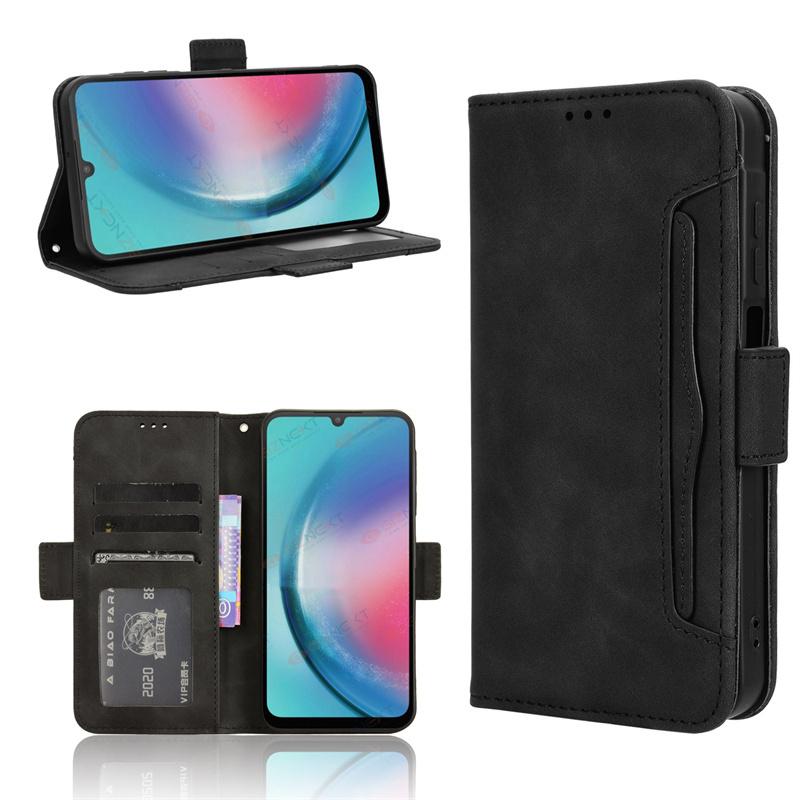 For Samsung Galaxy C55 5G SM-C5560 Multi -card Slot Mobile Phone Protective Case  Built -in Card Bag Can Be Inserted Card