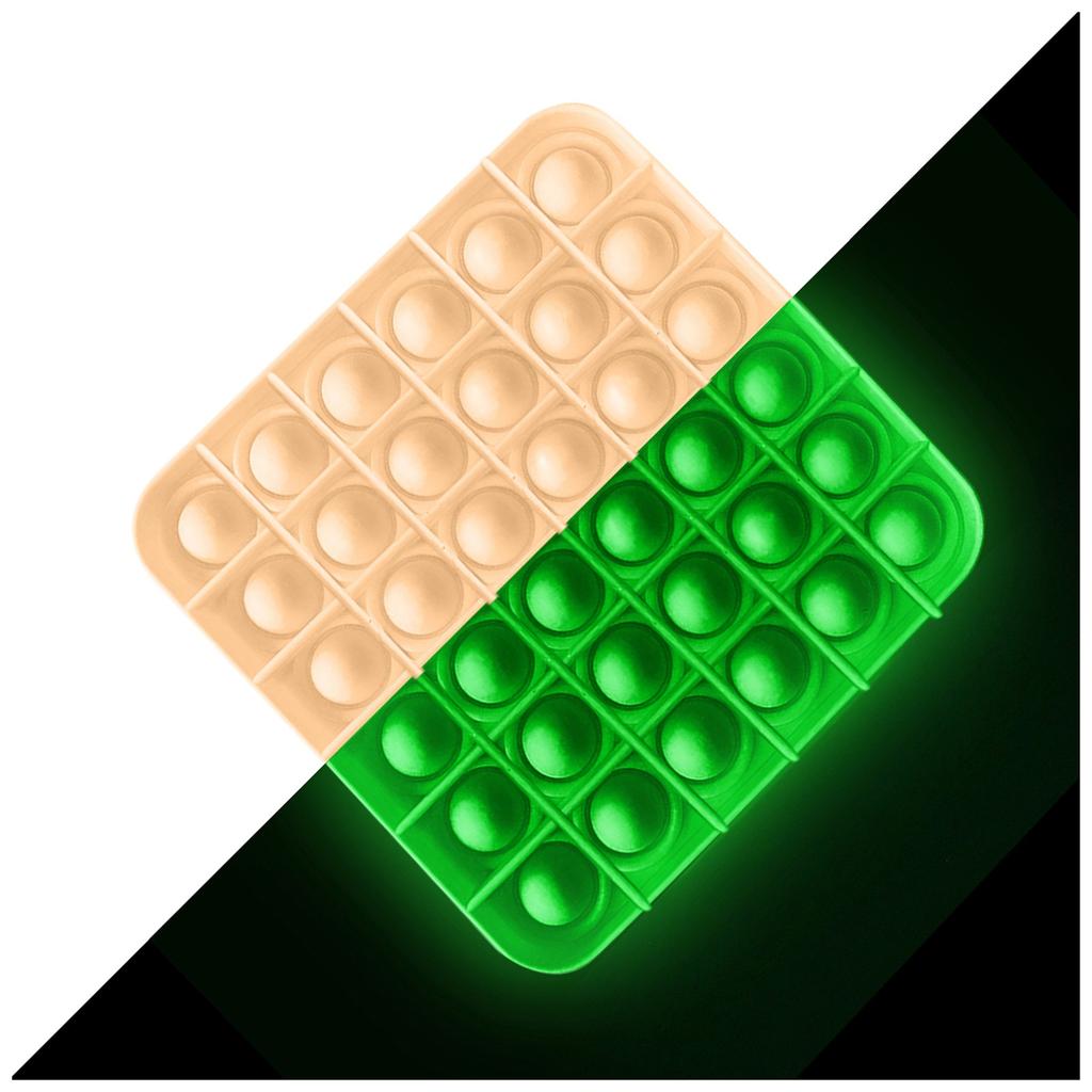 Светящаяся в темноте сенсорная светящаяся игрушка для снятия стресса Push Bubble