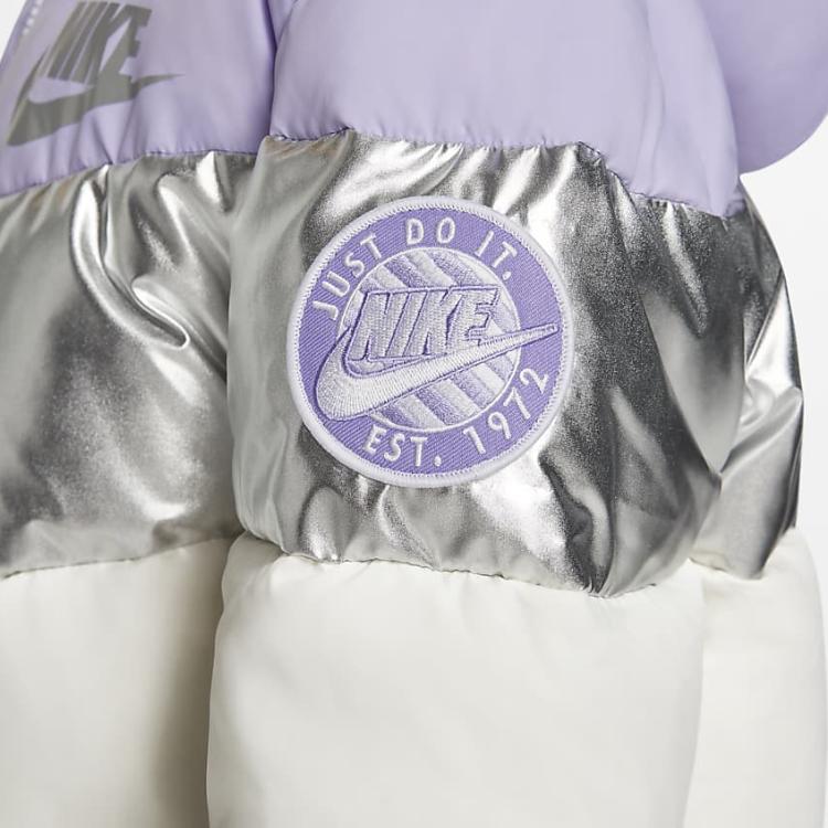 Nike Down Jacket Lavender Grass Purple Kids' CT0604-539