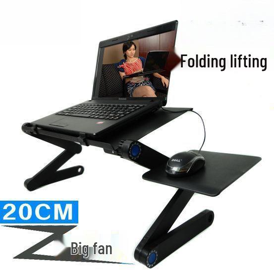 Складная подставка для ноутбука с охлаждающим лотком для кровати и стола - Поддержка шейного отдела позвоночника