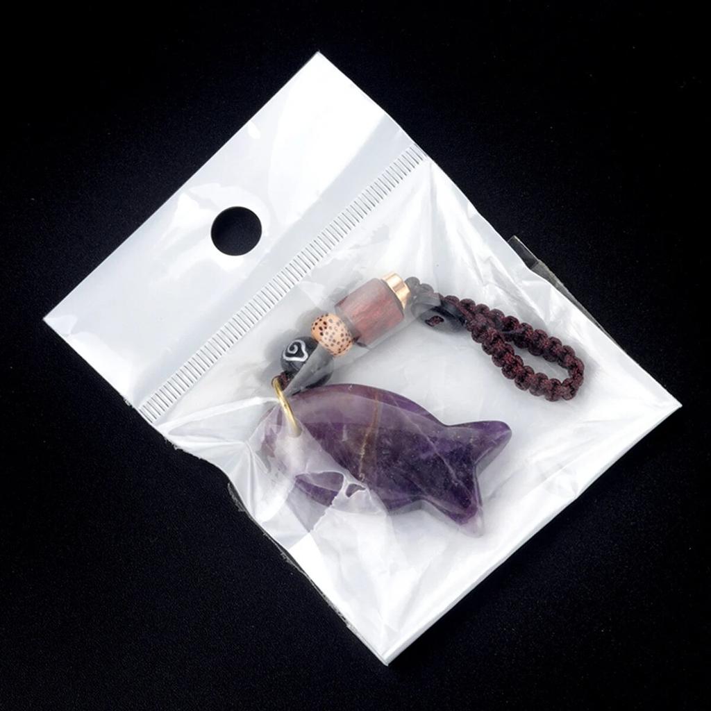 Персонализированный брелок из натурального камня, желтый нефрит/лабрадорит, вязаный брелок в форме рыбы, унисекс, прикроватные автомобильные аксессуары