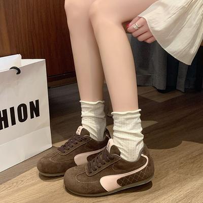 Кроссовки Niche platform German, универсальные, женская, весна 2025, новая спортивная и любительская обувь, нескользящая, беговая обувь Forrest Gump