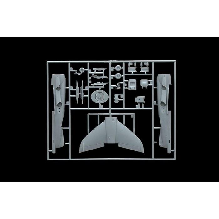 Platz Italeri 1/72 British Fighter Harrier GR.3 Falklands Plastic Model IT1401 Mold Color