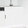 VidaXL Lucca White Engineered Wood Washbasin Base Cabinet 854308