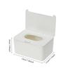 Dustproof Wet Tissue Box with Lid Baby Nappy Storage Holder for Home Car Office Paper Tissue Organizer