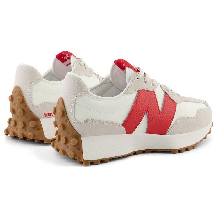 New Balance 327 Moonbeam True Red Женские кроссовки Кремовые WS327GC