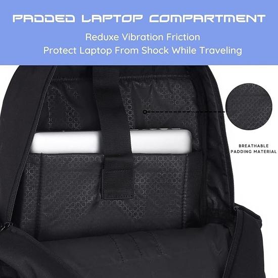 Рюкзак для ноутбука WildHorn 10 л для мужчин/женщин I Подходит для ноутбука до 15,6" I Водонепроницаемый I Дорожные/деловые/студенческие рюкзаки