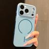 Магнитный Официальный Чехол из ПУ Кожи для Телефона Для Для Iphone 17 13 14 1 16 Pro Max Air Беспроводная Зарядка Ударопрочный Защитный Чехол