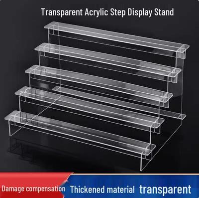 Прозрачная многослойная акриловая подставка для фигурок и кукол