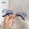 Frame Eyewear Sunglasses for Women Frameless Sunglasses Vintage Sunglasses Rectangle Sunglasses