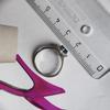 Серебряное кольцо с топазом Лондон Блю 0.945ct, фианитами, вес изделия 2,07 гр (2204572)
