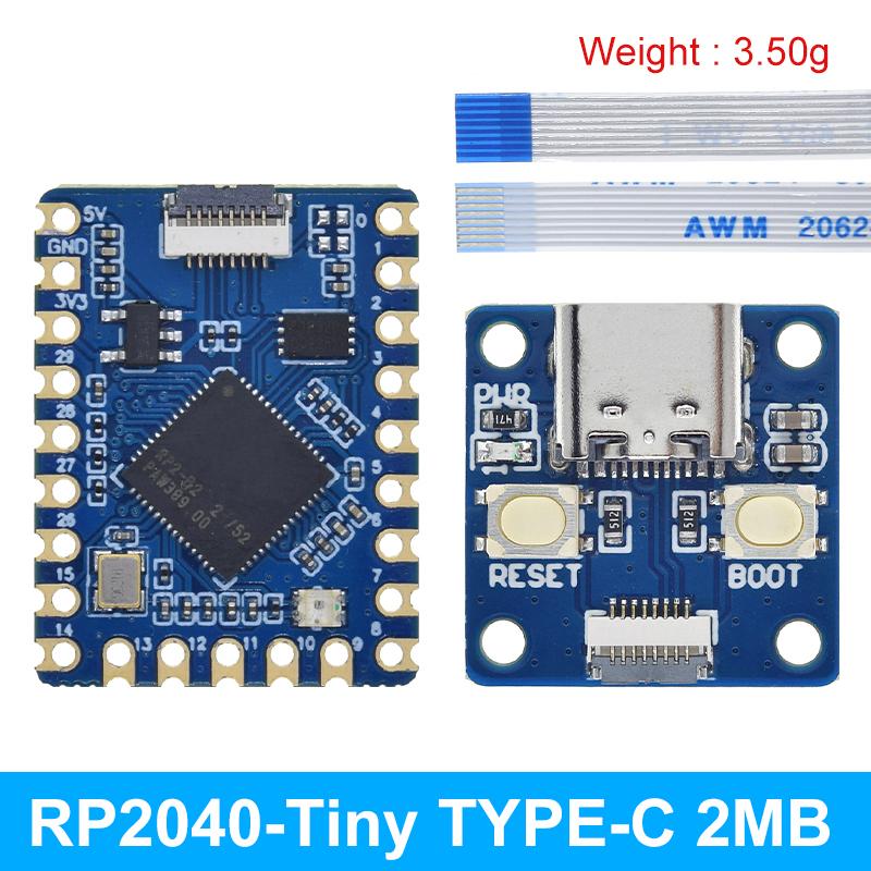 Плата Raspberry Pi Pico RP2040 TYPE-C / MICRO Двухъядерный 264 КБ ARM Низкое энергопотребление Высокопроизводительный Процессор Cortex-M0+
