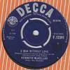 7inch Record KENNETH MCKELLAR - A Man Without Love F12341 Decca 1966 UK Jazz Used