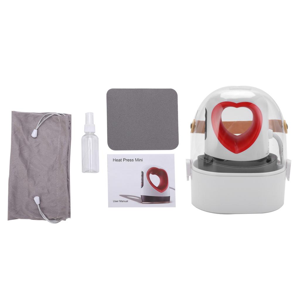 Мини-термопресс, портативный, легкий, красный, пресс-машина для обуви, головных уборов, термоперенос, UK Plug