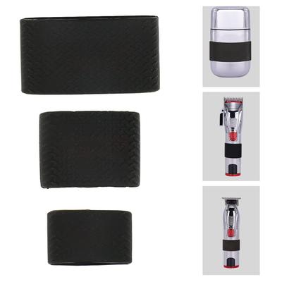 Резинки для машинки для стрижки, Парикмахерские резинки для машинки для стрижки, Силиконовый противоскользящий термозащитный чехол для электрической машинки для стрижки для парикмахерского инструмента