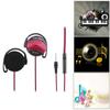 LS-Q140P Sport Headphone 3.5mm Ear-Hook Headset Line Control Earphone Earpiece with Mic for Phone