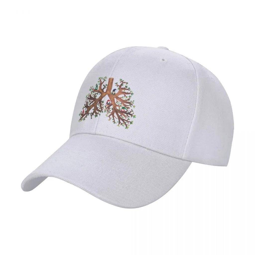 Tree Lungs with Gnomes Baseball Cap luxury woman cap Thermal Visor Luxury   Woman Mens